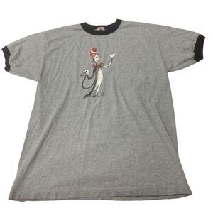 Vintage Cat & The Hat Graphic T-shirt